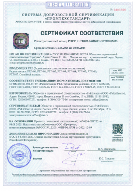 Сертификат соответствия РОСС RU.З2001.04ИБФ1.ОСП28.82436